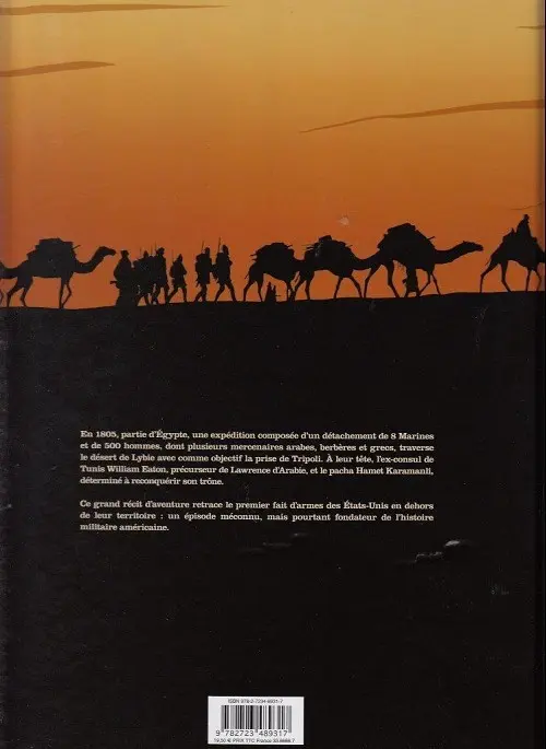 Verso de l'album Tripoli