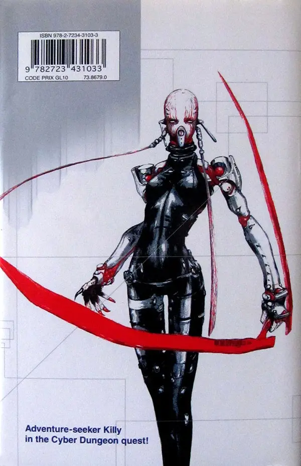 Verso de l'album Blame ! Tome 2