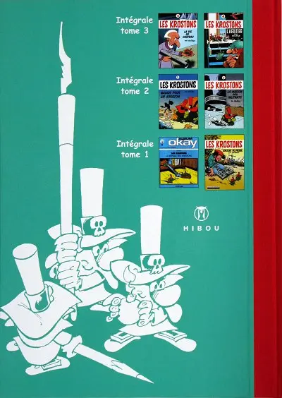 Verso de l'album Les Krostons Intégrale Tome 1