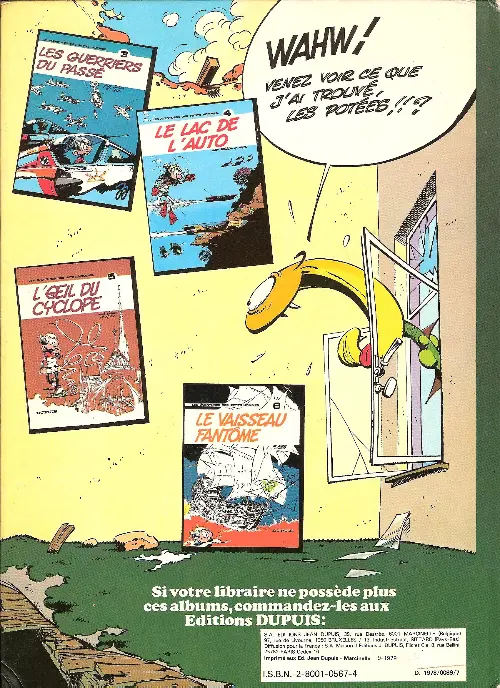 Verso de l'album Les Petits hommes Tome 7 Les ronces du samouraï