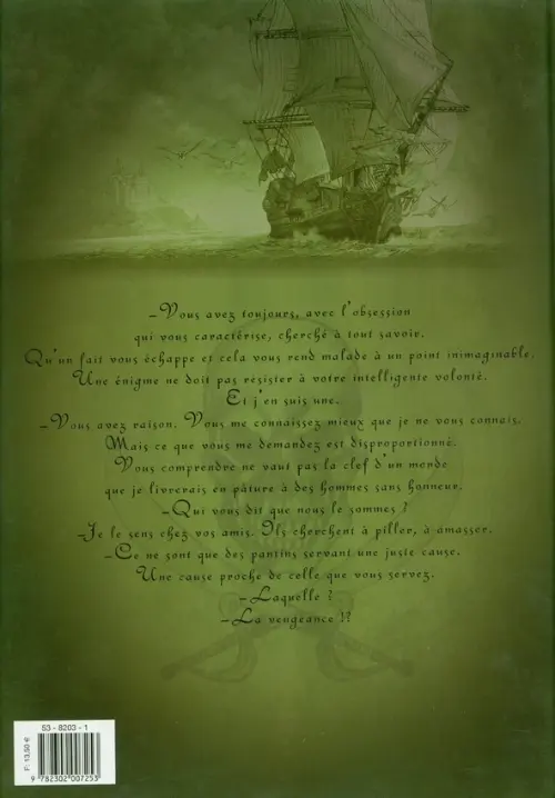 Verso de l'album Le Sang du dragon Tome 4 L'Enchanteur Iweret
