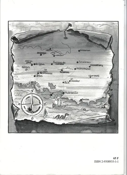 Verso de l'album Baladins Voyage au cœur de la Provence