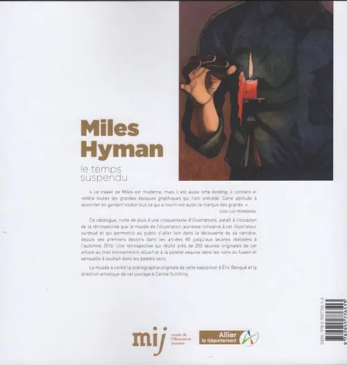Verso de l'album Le temps suspendu