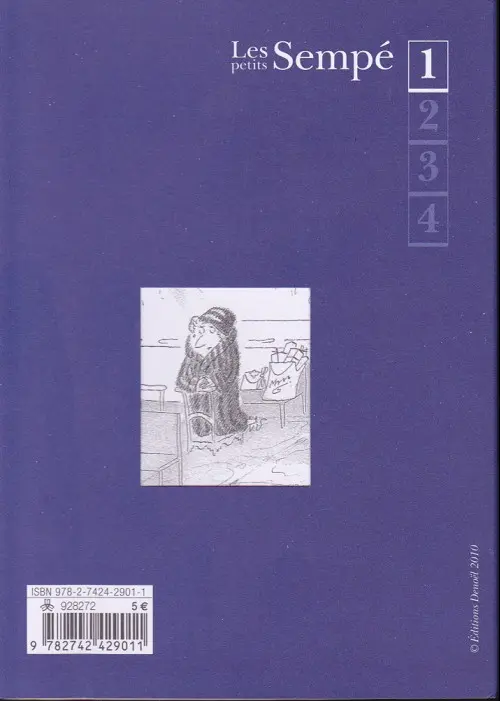 Verso de l'album Les petits Sempé Tome 1