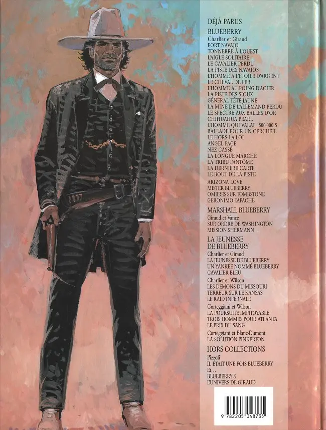 Verso de l'album Blueberry Tome 26 Geronimo l'Apache