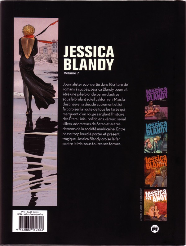 Verso de l'album Jessica Blandy Intégrale Volume 7