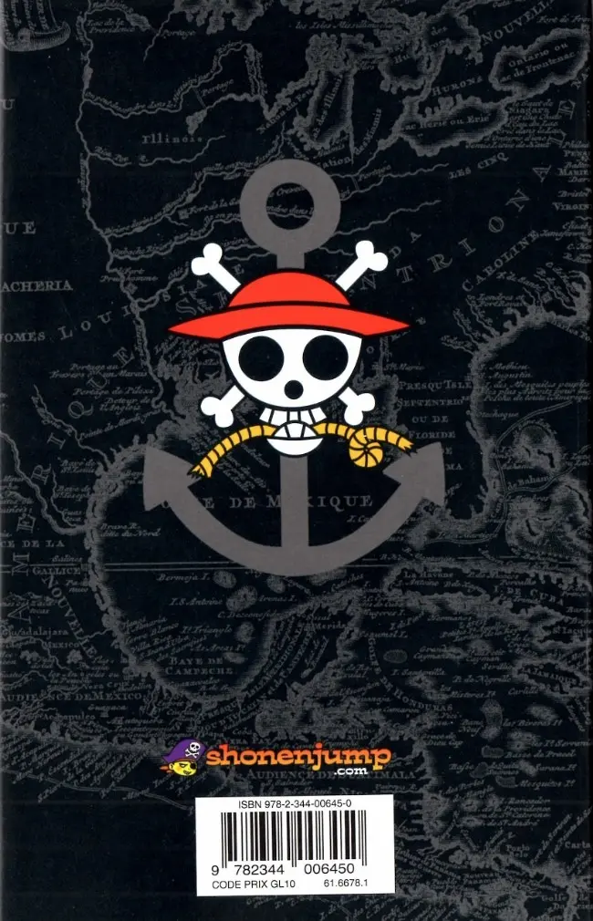 Verso de l'album One Piece Tome 73 L'Opération Dressrosa S.O.P.