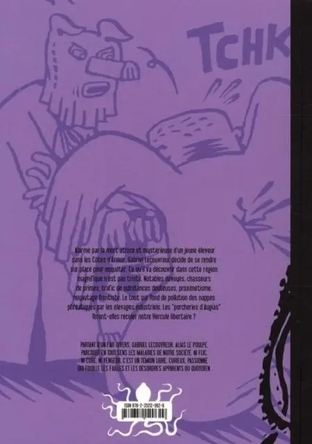 Verso de l'album Le Poulpe Tome 21 Lisier dans les yeux