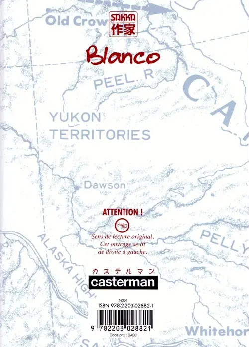 Verso de l'album Blanco - Le Chien Blanco 3 L'heure du loup