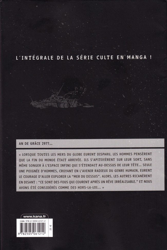 Verso de l'album Capitaine Albator - Le pirate de l'espace L'Intégrale
