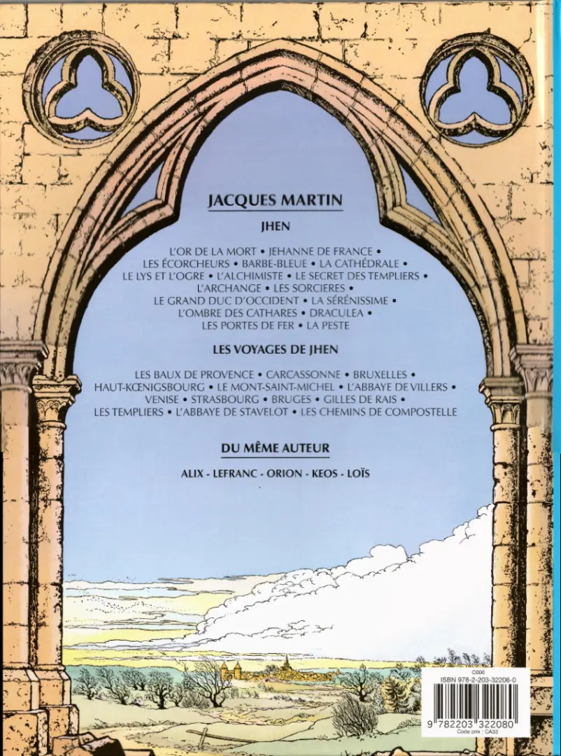 Verso de l'album Jhen Tome 2 Jehanne de France
