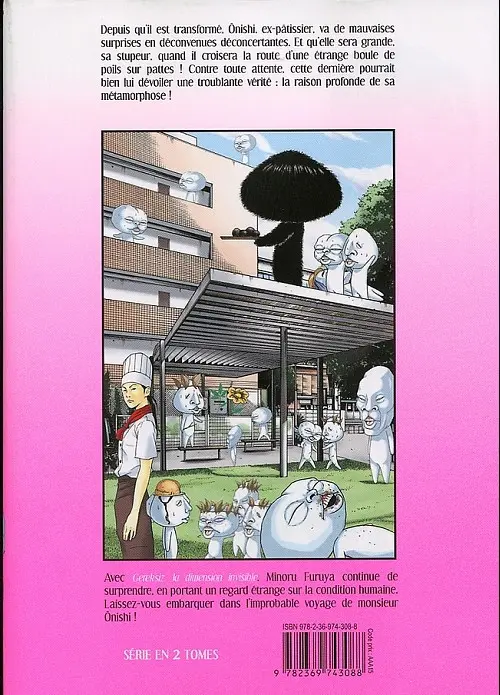 Verso de l'album Gereksiz, la dimension invisible 2