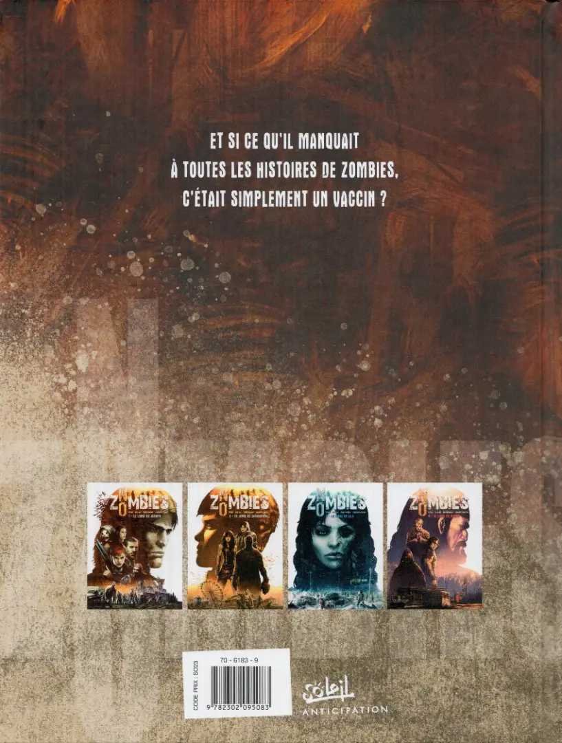 Verso de l'album No Zombies 1 Le livre de Joseph