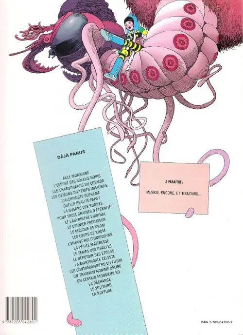 Verso de l'album Le Vagabond des Limbes Tome 15 Le temps des oracles
