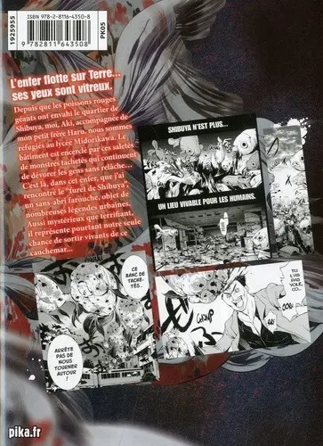 Verso de l'album Shibuya Hell 2