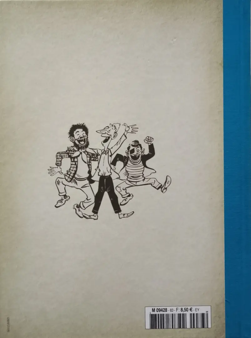 Verso de l'album Les Pieds Nickelés - La collection Tome 83 Les Pieds Nickelés contre la pollution