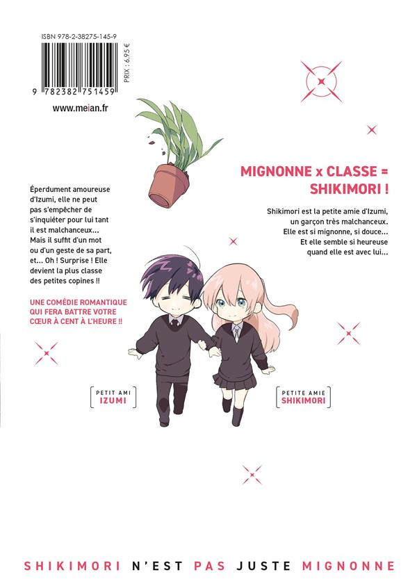 Verso de l'album Shikimori n'est pas juste mignonne 1