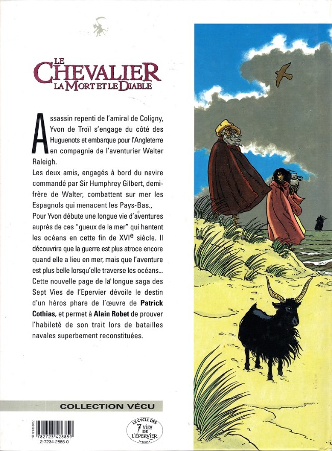 Verso de l'album Le Chevalier, la Mort et le Diable Tome 2 La reine vierge