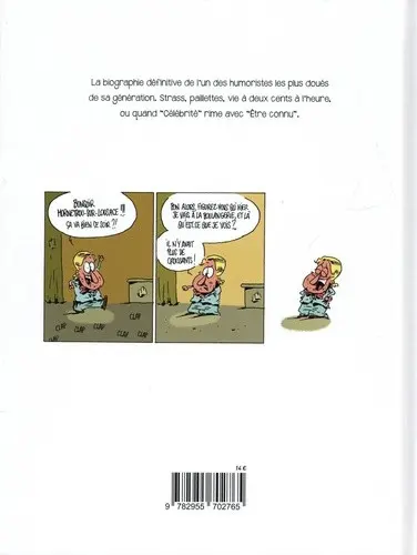 Verso de l'album Steve Lumour La formidable épopée de Steve Lumour