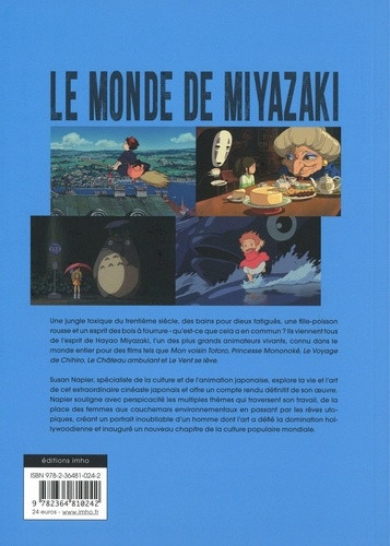 Verso de l'album Le monde de Miyazaki