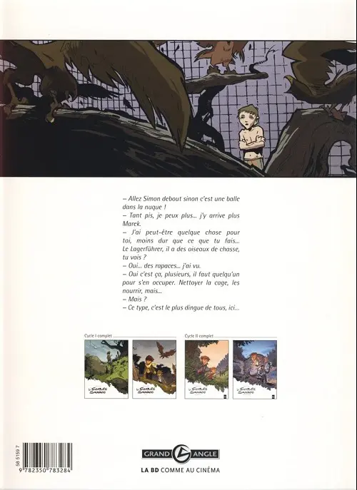 Verso de l'album L'Envolée sauvage Tome 2 Les Autours des palombes