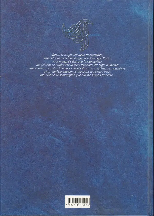 Verso de l'album Le Cœur de Xatim Tome 2 Nonys