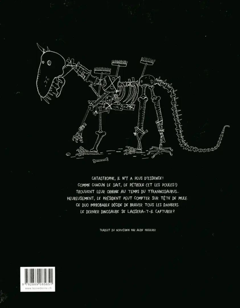 Verso de l'album Tête de mule 4 Mulosaurus