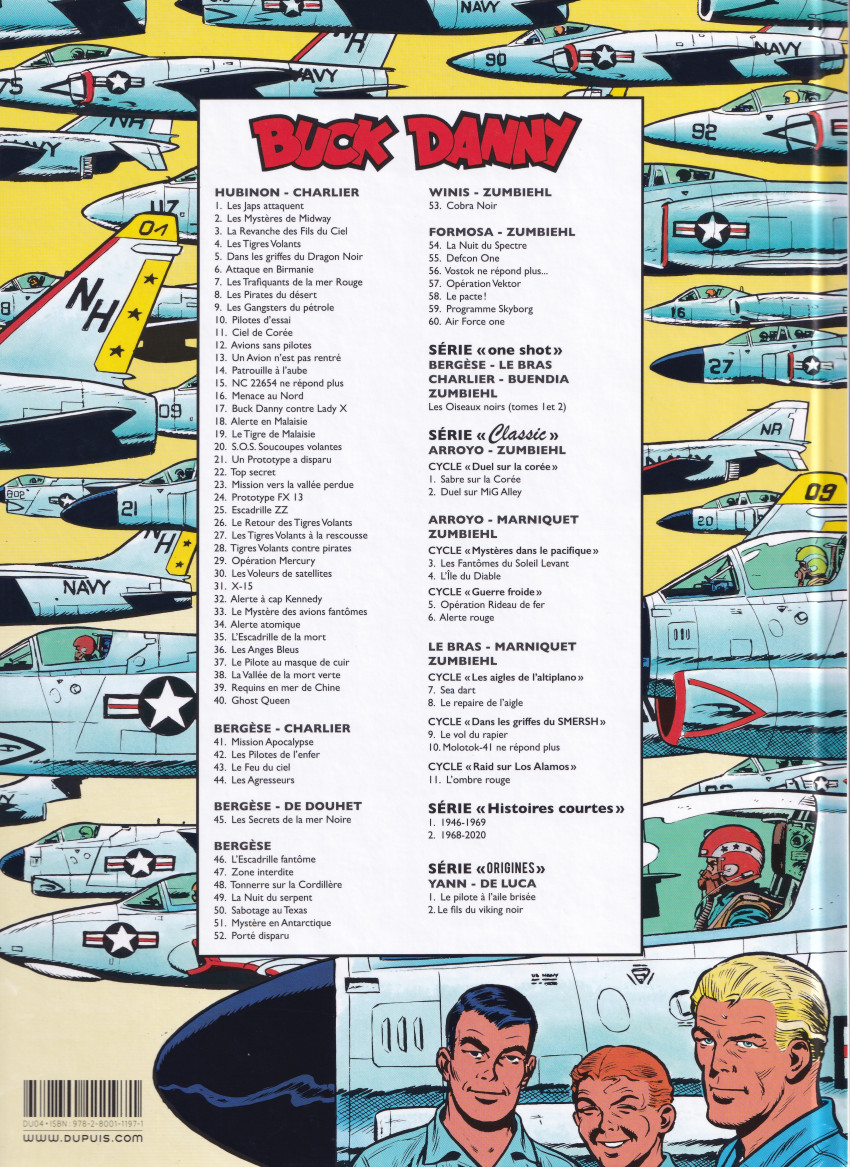 Verso de l'album Buck Danny Tome 1 Les japs attaquent