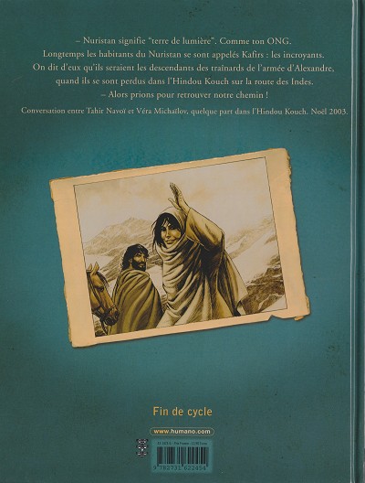 Verso de l'album El Niño Tome 7 Les Passes de l'Hindou Kouch