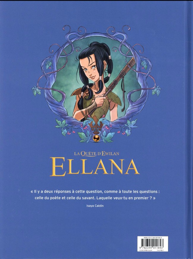 Verso de l'album Ellana Tome 1 Enfance