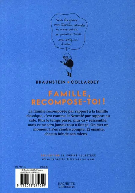 Verso de l'album Famille, recompose-toi !