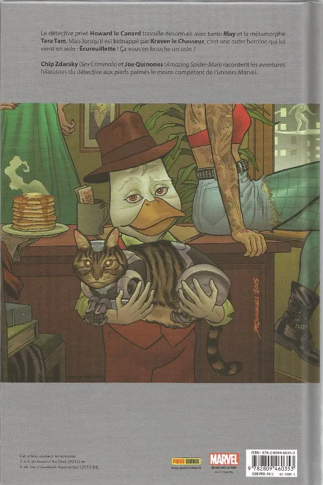 Verso de l'album Howard le Canard Tome 2 La Chasse au canard