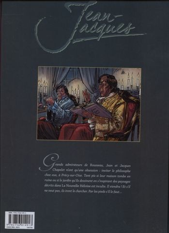 Verso de l'album Jean-Jacques