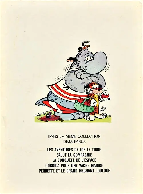 Verso de l'album La Jungle en folie Tome 5 Perrette et le grand méchant Louloup