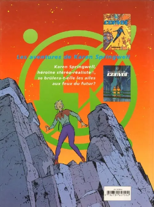 Verso de l'album Karen Springwell - Convoi Tome 2 Les prisonniers de Convoi