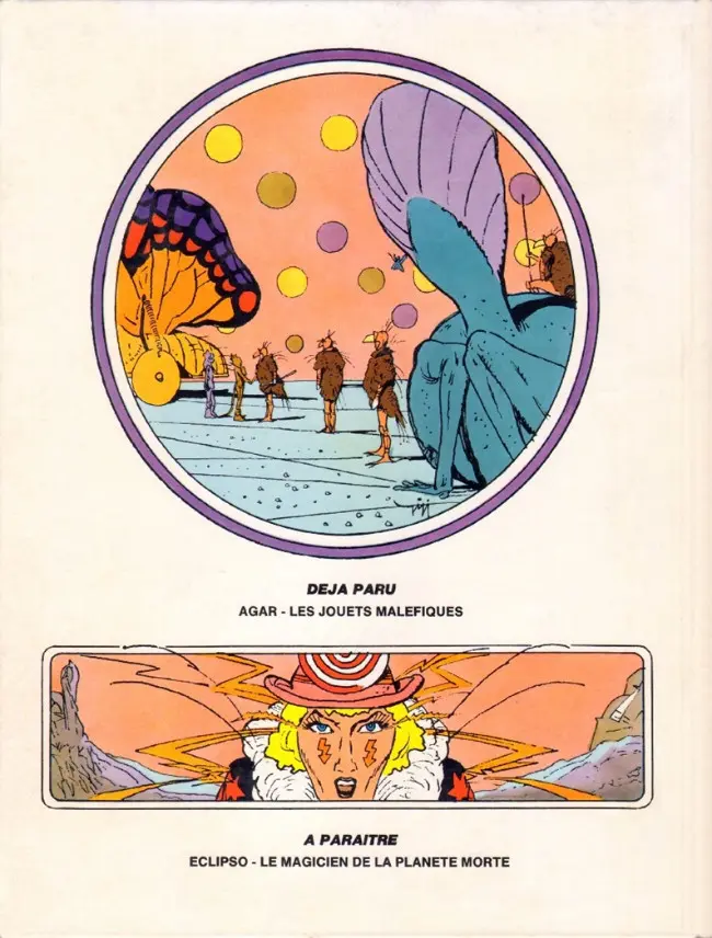 Verso de l'album Agar Tome 2 Les phantasmes de la nuit...