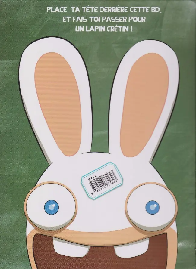Verso de l'album The Lapins crétins Tome 10 La classe