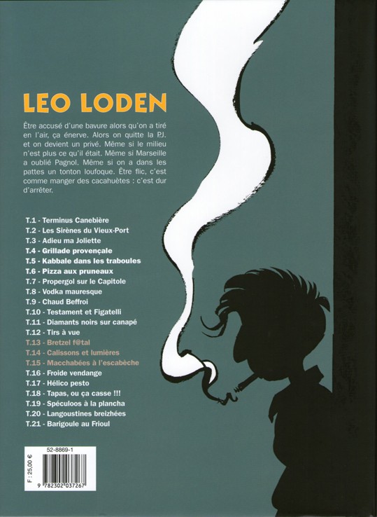Verso de l'album Léo Loden Intégrale 5