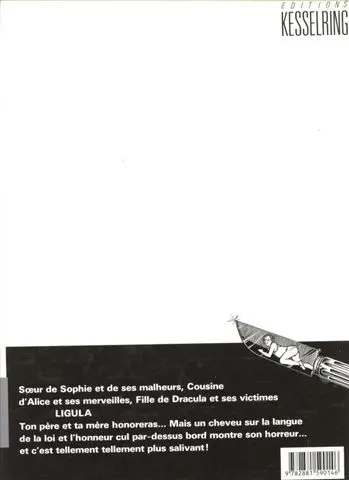 Verso de l'album Ligula