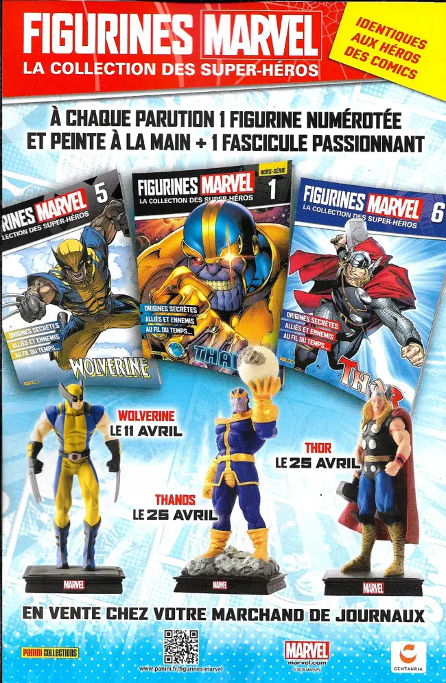 Verso de l'album Marvel Generations 2/4