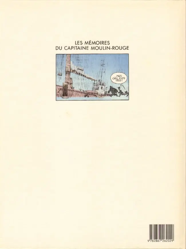 Verso de l'album Les mémoires du Capitaine Moulin-Rouge Tome 1 Amazonia