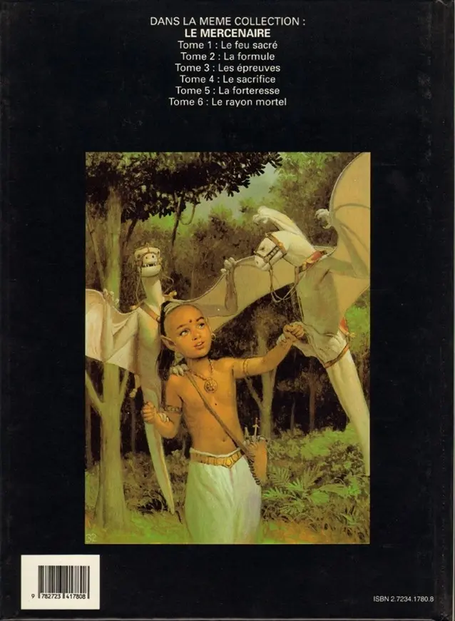 Verso de l'album Le Mercenaire Tome 6 Le rayon mortel