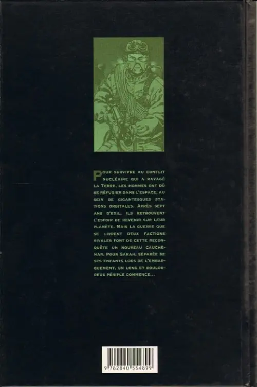 Verso de l'album Mother Sarah Tome 10 La ville de demain 1/2