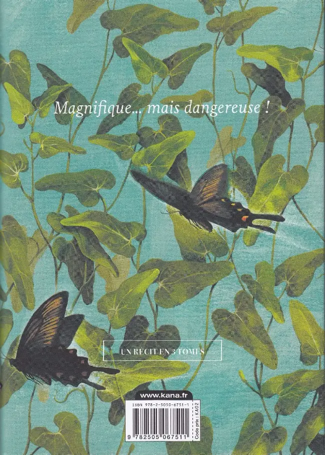 Verso de l'album Nuisible Tome 1