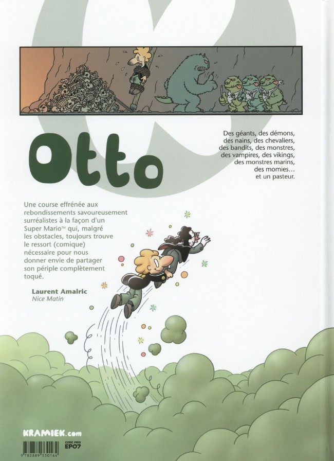 Verso de l'album Otto Tome 2