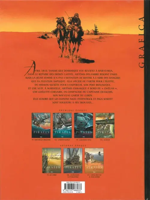 Verso de l'album Les Pirates de Barataria Tome 5 Le Caire