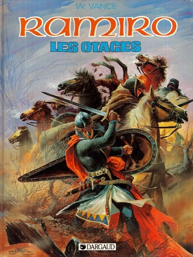 Couverture de l'album Ramiro Tome 8 Les otages : le Trésor des Wisigoths 2