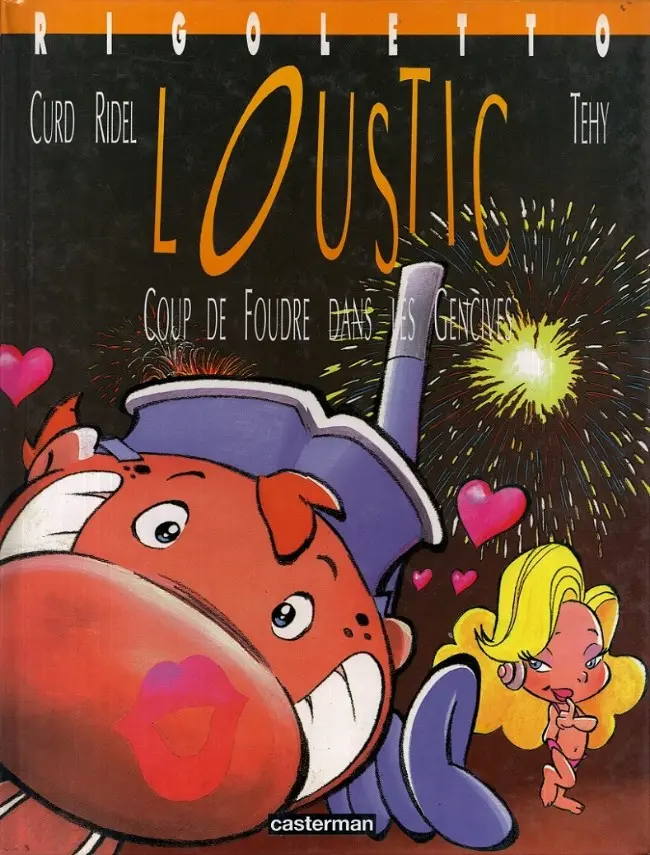 Couverture de l'album Rigoletto Loustic Tome 2 Coup de foudre dans les gencives