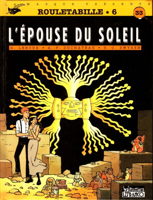 Couverture de l'album Rouletabille CLE Tome 6 L'épouse du soleil