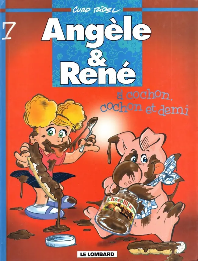Couverture de l'album Angèle & René Tome 7 À cochon, cochon et demi